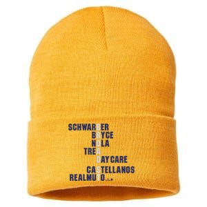 Broad St Names 2024 Schwarber Bryce Sustainable Knit Beanie