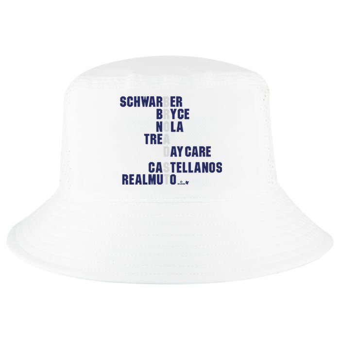 Broad St Names 2024 Schwarber Bryce Cool Comfort Performance Bucket Hat