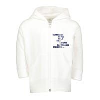 Broad St Names 2024 Schwarber Bryce Toddler Zip Fleece Hoodie