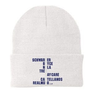 Broad St Names 2024 Schwarber Bryce Knit Cap Winter Beanie