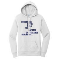 Broad St Names 2024 Schwarber Bryce Women's Pullover Hoodie