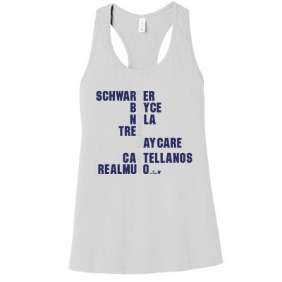 Broad St Names 2024 Schwarber Bryce Women's Racerback Tank