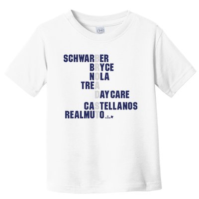 Broad St Names 2024 Schwarber Bryce Toddler T-Shirt