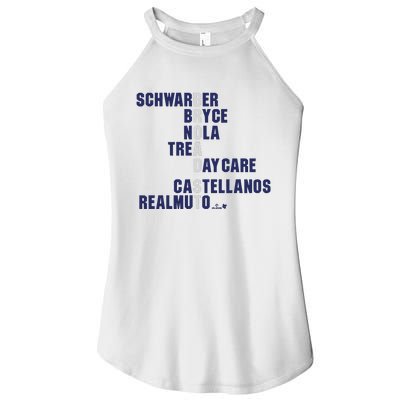 Broad St Names 2024 Schwarber Bryce Women's Perfect Tri Rocker Tank