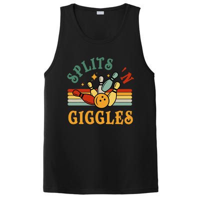 Bowling Splits N Giggles Funny Bowler Team PosiCharge Competitor Tank