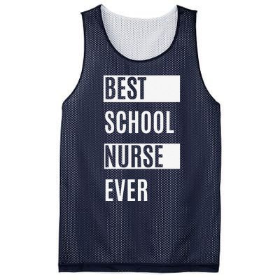 Best School Nurse Ever Nurses Day Tee Gift Mesh Reversible Basketball Jersey Tank