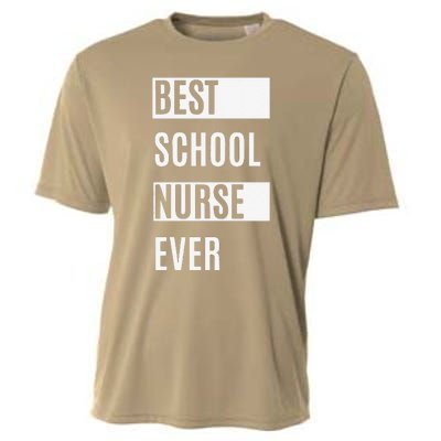 Best School Nurse Ever Nurses Day Tee Gift Cooling Performance Crew T-Shirt