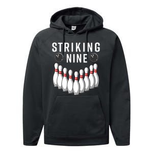 Bowling Striking Nine Performance Fleece Hoodie