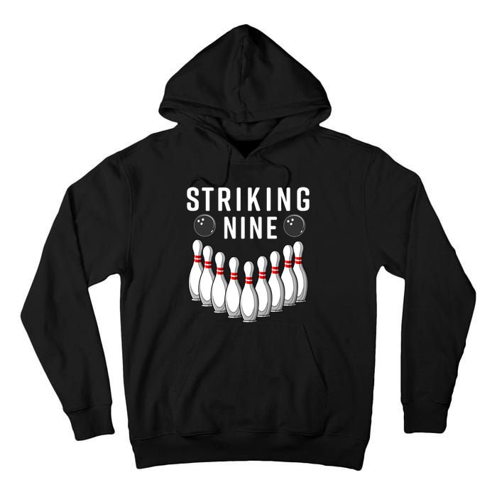 Bowling Striking Nine Tall Hoodie