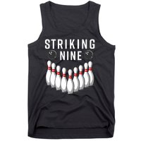 Bowling Striking Nine Tank Top