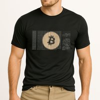 Bitcoin Satoshi Nakamoto Block Cryptocurrency Performance Shirt