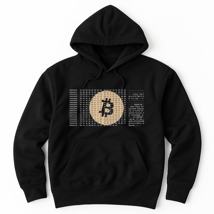Bitcoin Satoshi Nakamoto Block Cryptocurrency Hoodie