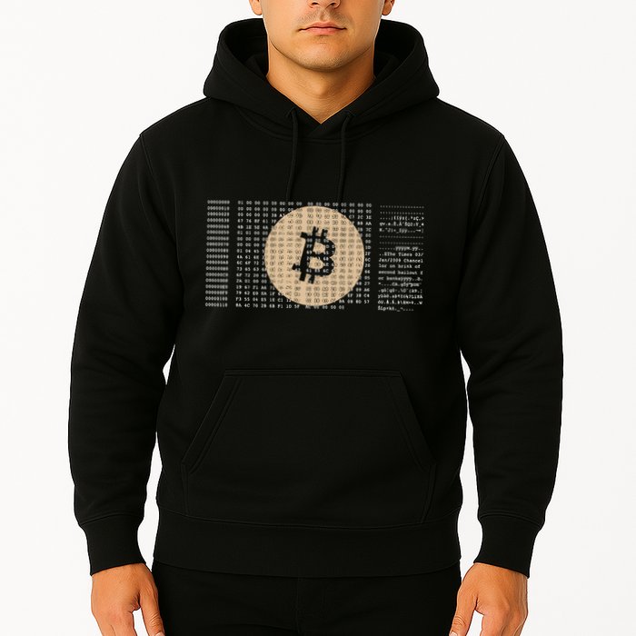 Bitcoin Satoshi Nakamoto Block Cryptocurrency Hoodie