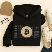 Bitcoin Satoshi Nakamoto Block Cryptocurrency Hoodie