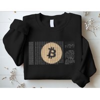 Bitcoin Satoshi Nakamoto Block Cryptocurrency Sweatshirt