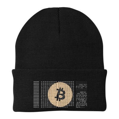 Bitcoin Satoshi Nakamoto Block Cryptocurrency Beanie