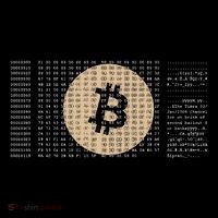 Bitcoin Satoshi Nakamoto Block Cryptocurrency Poster