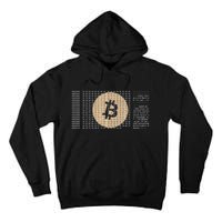 Bitcoin Satoshi Nakamoto Block Cryptocurrency Tall Hoodie