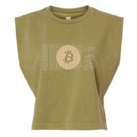 Bitcoin Satoshi Nakamoto Block Cryptocurrency Garment-Dyed Women's Muscle Tee