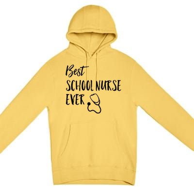 Best School Nurse Ever National School Nurse Day Great Gift Premium Pullover Hoodie