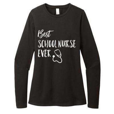 Best School Nurse Ever National School Nurse Day Great Gift Womens CVC Long Sleeve Shirt