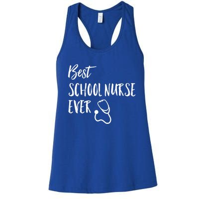 Best School Nurse Ever National School Nurse Day Great Gift Women's Racerback Tank