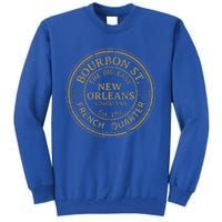 Bourbon Street New Orleans French Quarter Tall Sweatshirt