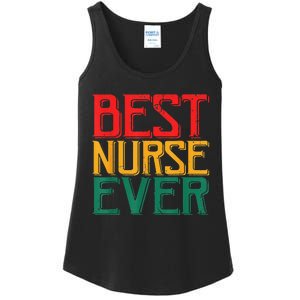 Black Strong Nurse Afro Love Melanin African American Ladies Essential Tank