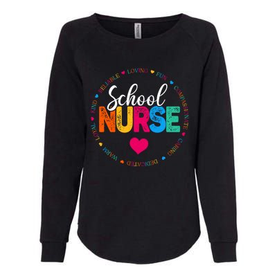 Best School Nurse Ever Appreciation Gift Womens California Wash Sweatshirt