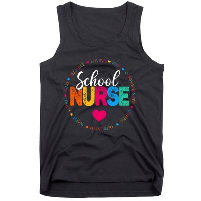 Best School Nurse Ever Appreciation Gift Tank Top