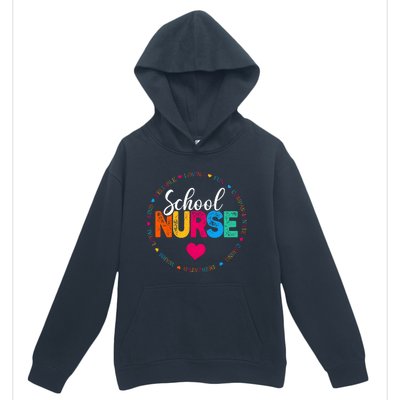 Best School Nurse Ever Appreciation Gift Urban Pullover Hoodie