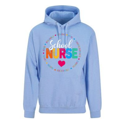 Best School Nurse Ever Appreciation Gift Unisex Surf Hoodie