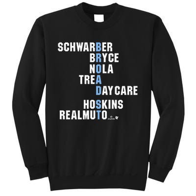 Broad St Names Philadelphia Baseball Sweatshirt