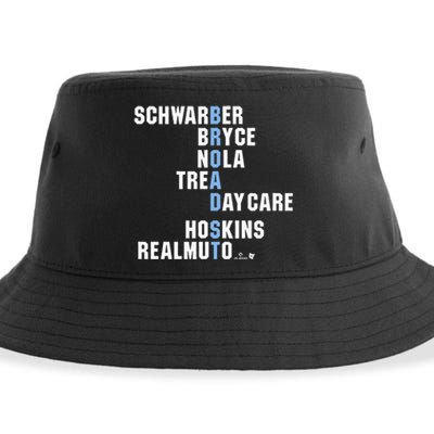 Broad St Names Philadelphia Baseball Sustainable Bucket Hat