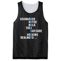 Broad St Names Philadelphia Baseball Mesh Reversible Basketball Jersey Tank