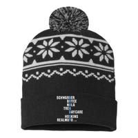 Broad St Names Philadelphia Baseball USA-Made Snowflake Beanie