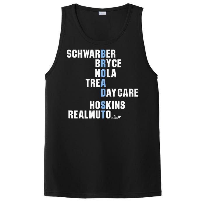 Broad St Names Philadelphia Baseball PosiCharge Competitor Tank