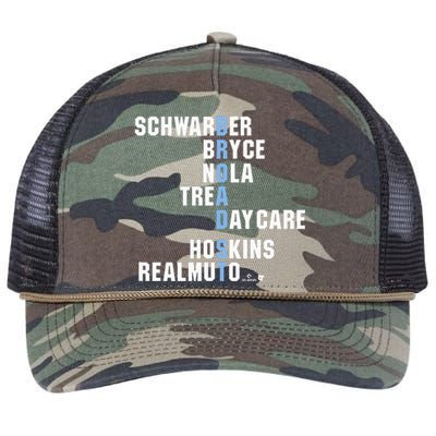 Broad St Names Philadelphia Baseball Retro Rope Trucker Hat Cap