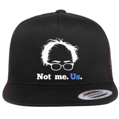 Bernie Sanders Not Me. Us. 2020 Campaign Slogan Flatbill Hat