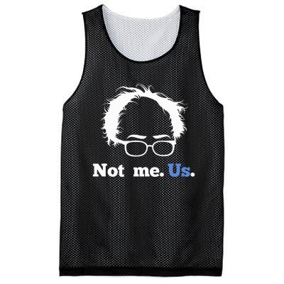 Bernie Sanders Not Me. Us. 2020 Campaign Slogan Mesh Reversible Basketball Jersey Tank