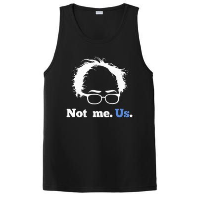 Bernie Sanders Not Me. Us. 2020 Campaign Slogan PosiCharge Competitor Tank