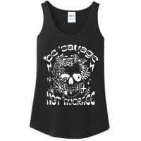 Be Savage Not Average Boho Self Love Adult Humor Positive Aesthetic Skeleton Ladies Essential Tank