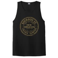 Bourbon Street New Orleans French Quarter Distressed PosiCharge Competitor Tank