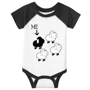 Black Sheepp Of The Family Infant Baby Jersey Bodysuit