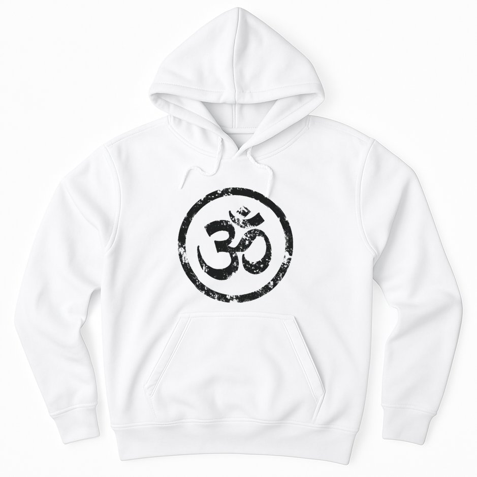Buddhist Symbol Om Cool Buddhism Yoga Tao Zen Men Women Hoodie