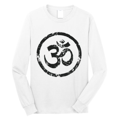Buddhist Symbol Om Cool Buddhism Yoga Tao Zen Men Women Long Sleeve Shirt