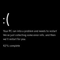Blue Screen Of Death Bsod Crowdstrike It Outage Bug Meme Full-Length Apron With Pockets