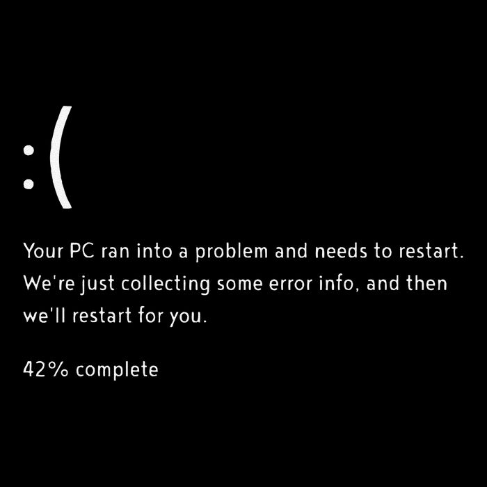 Blue Screen Of Death Bsod Crowdstrike It Outage Bug Meme Daily Commute Backpack