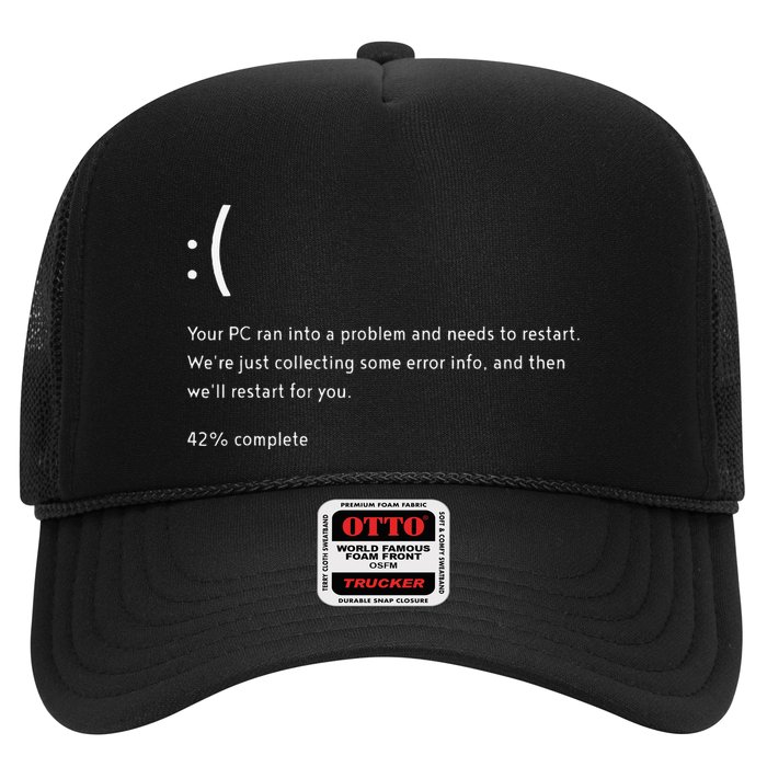 Blue Screen Of Death Bsod Crowdstrike It Outage Bug Meme Hat