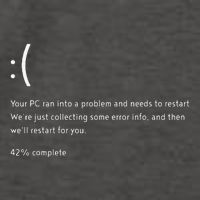 Blue Screen Of Death Bsod Crowdstrike It Outage Bug Meme Vector Backpack